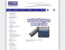 Tablet Screenshot of cobirepro.com